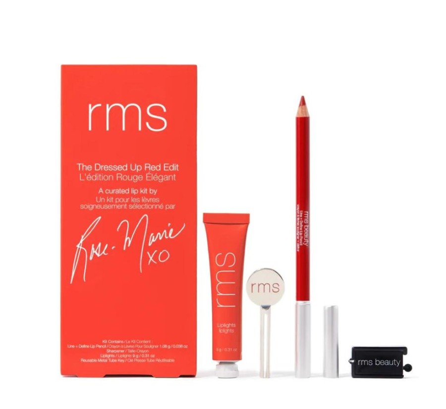 Makeup RMS Beauty Lip Liner | Rms Dressed Up Red Duo Set