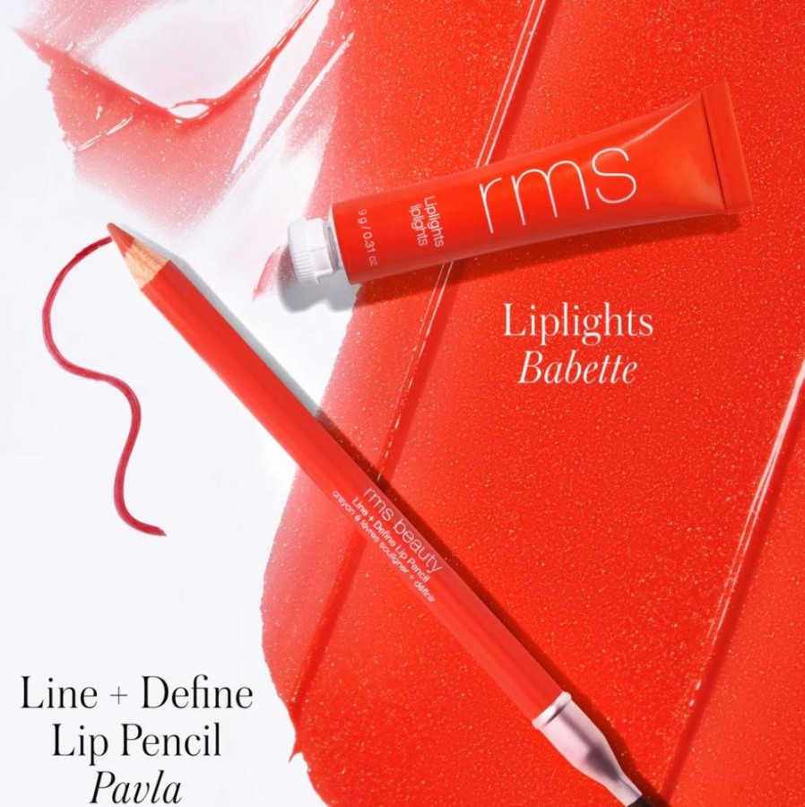 Makeup RMS Beauty Lip Liner | Rms Dressed Up Red Duo Set