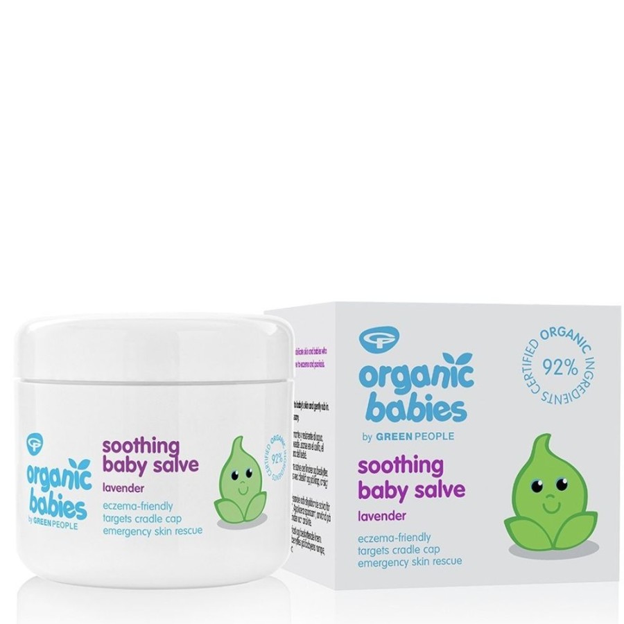 Skincare Green People Balms | Soothing Baby Salve Lavender