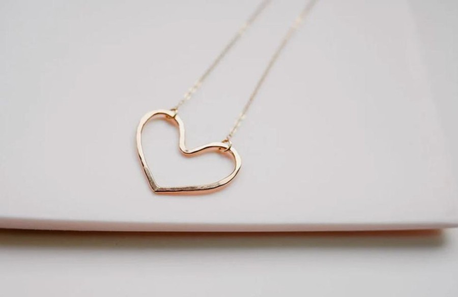 Jewelry devi arts | Gold Heart Necklace