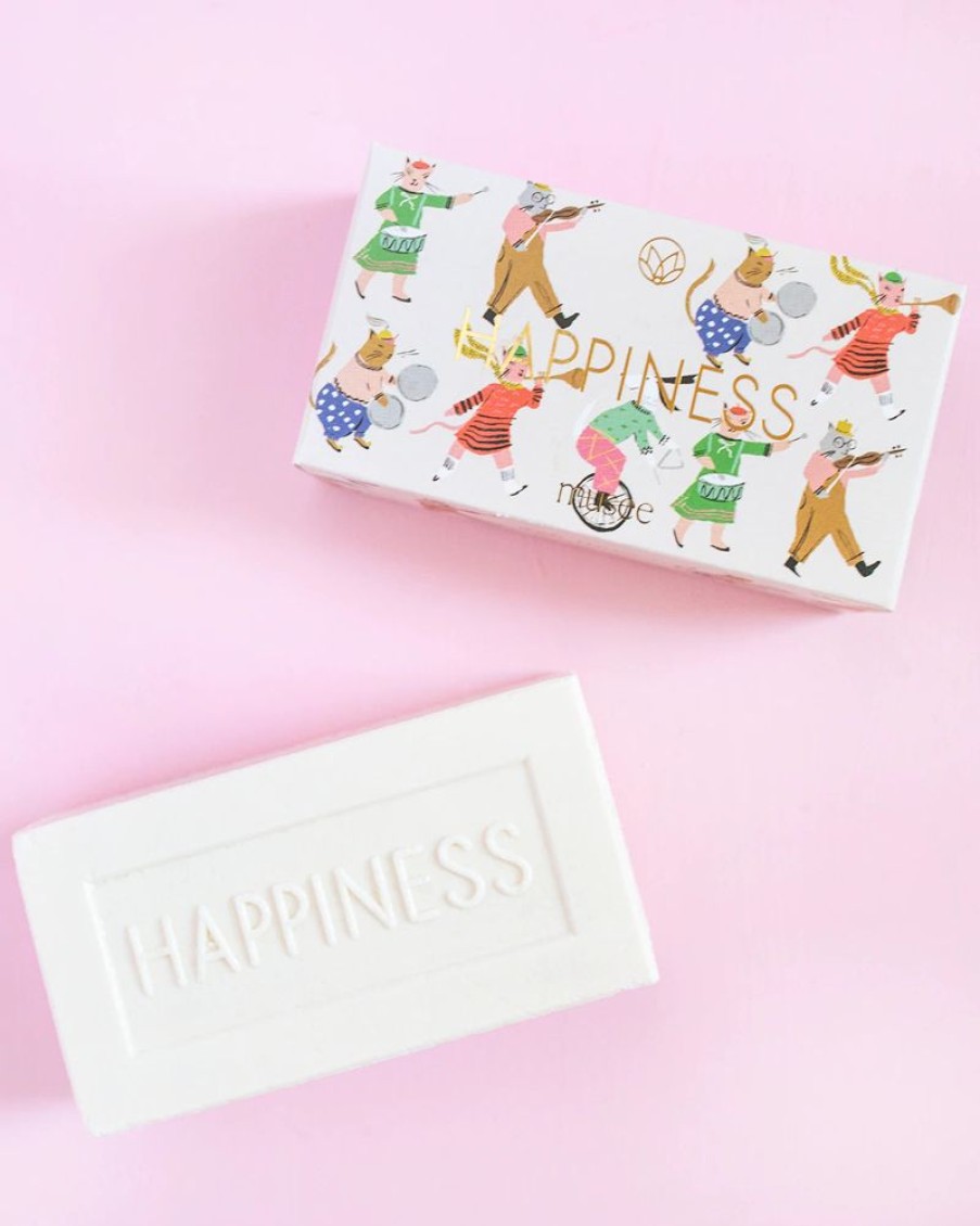 Bath & Body musee Hand Soap & Sanitiser | Happiness Bar Soap