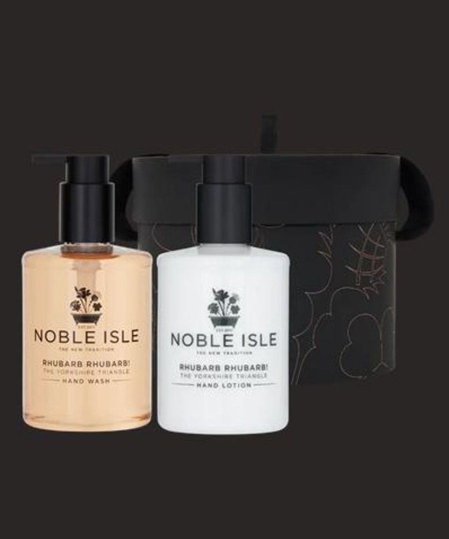 Bath & Body Nobel Isle Luxury Bath & Body | Luxury Rhubarb Rhubarb!-Hand Care Set