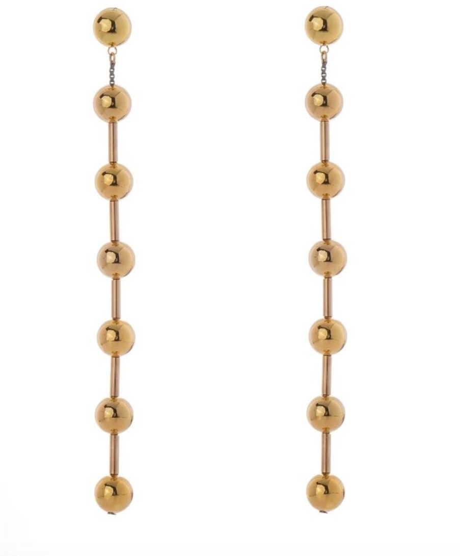 Jewelry Cristina Sabatini | Duke Earring-Silver & Gold