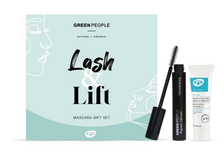 Makeup Green People Mascara | Lash & Lift Gift Set