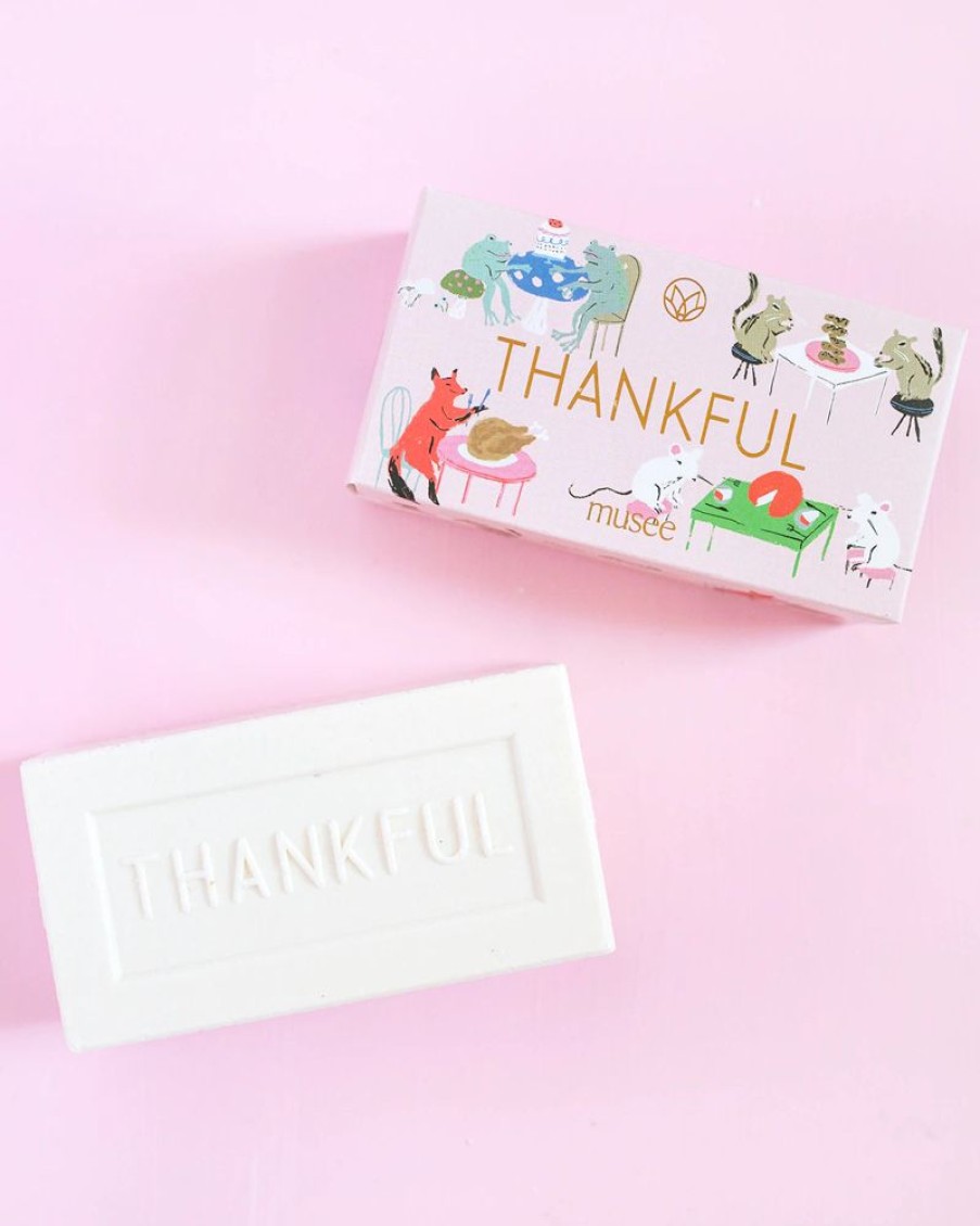 Bath & Body Musee Hand Soap & Sanitiser | Thankful Bar Soap