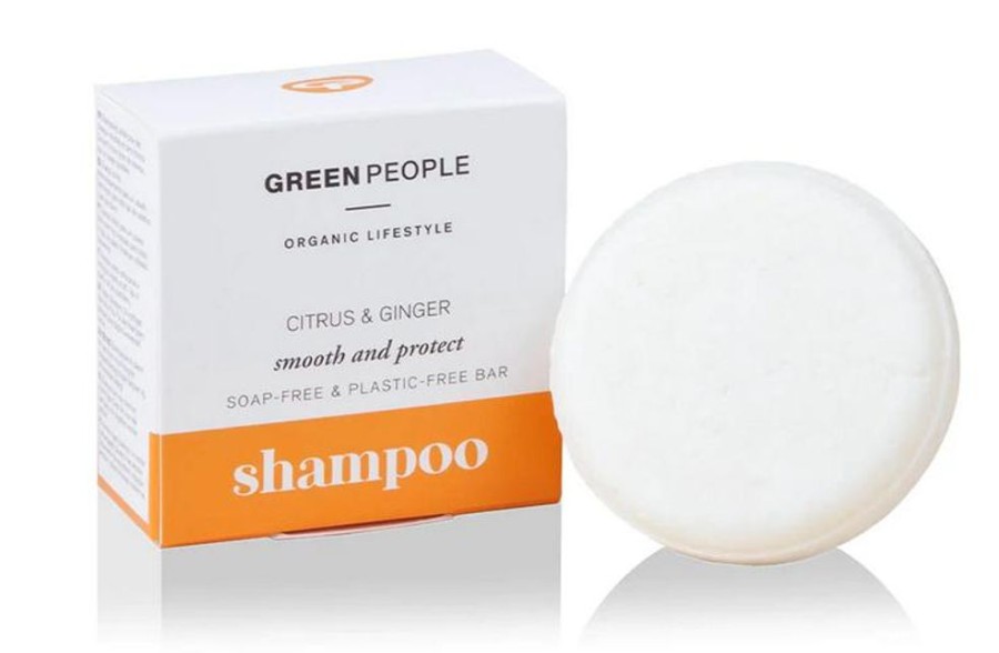 Bath & Body Green People Shampoos & Conditioners | Citrus & Ginger Shampoo Bar