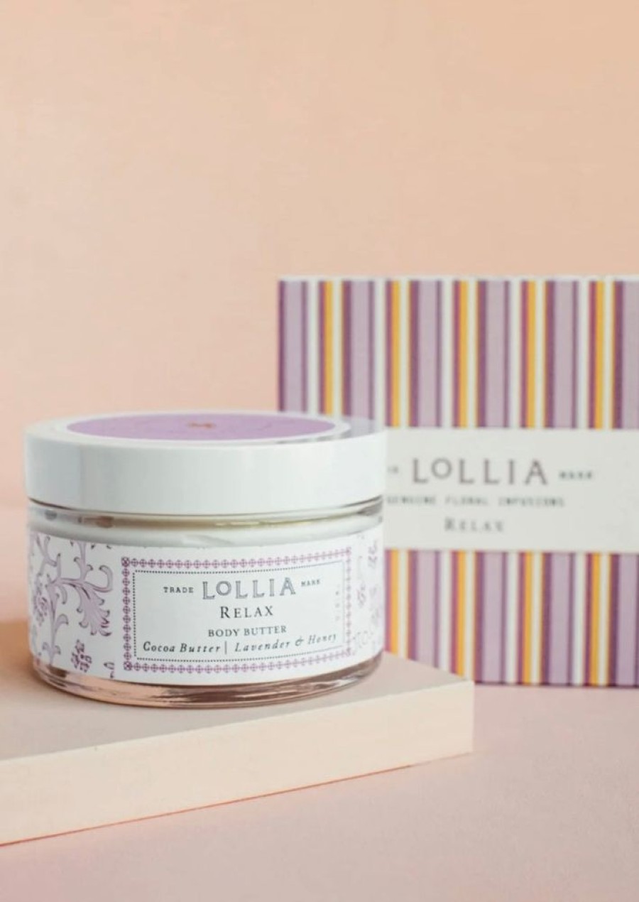 Bath & Body lollia Luxury Bath & Body | Relax Whipped Body Butter