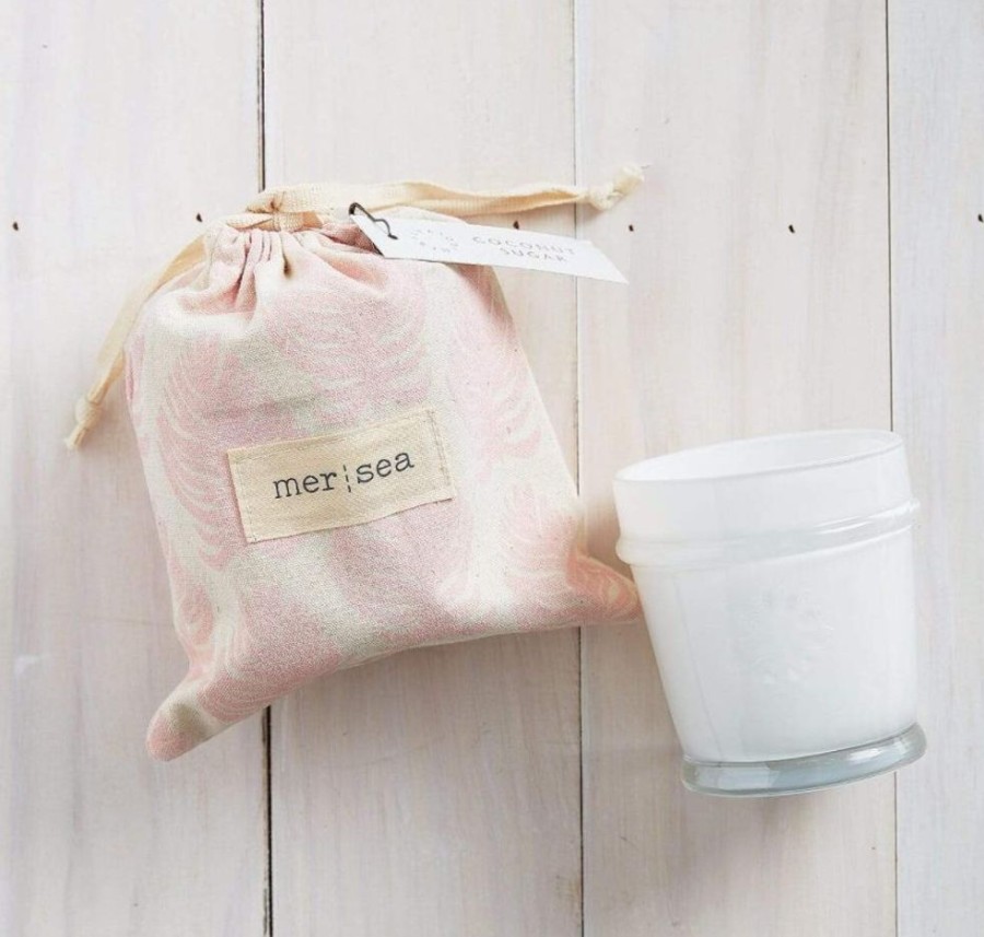 Fragrance mer-sea | Coconut Sugar Print Bag Candle