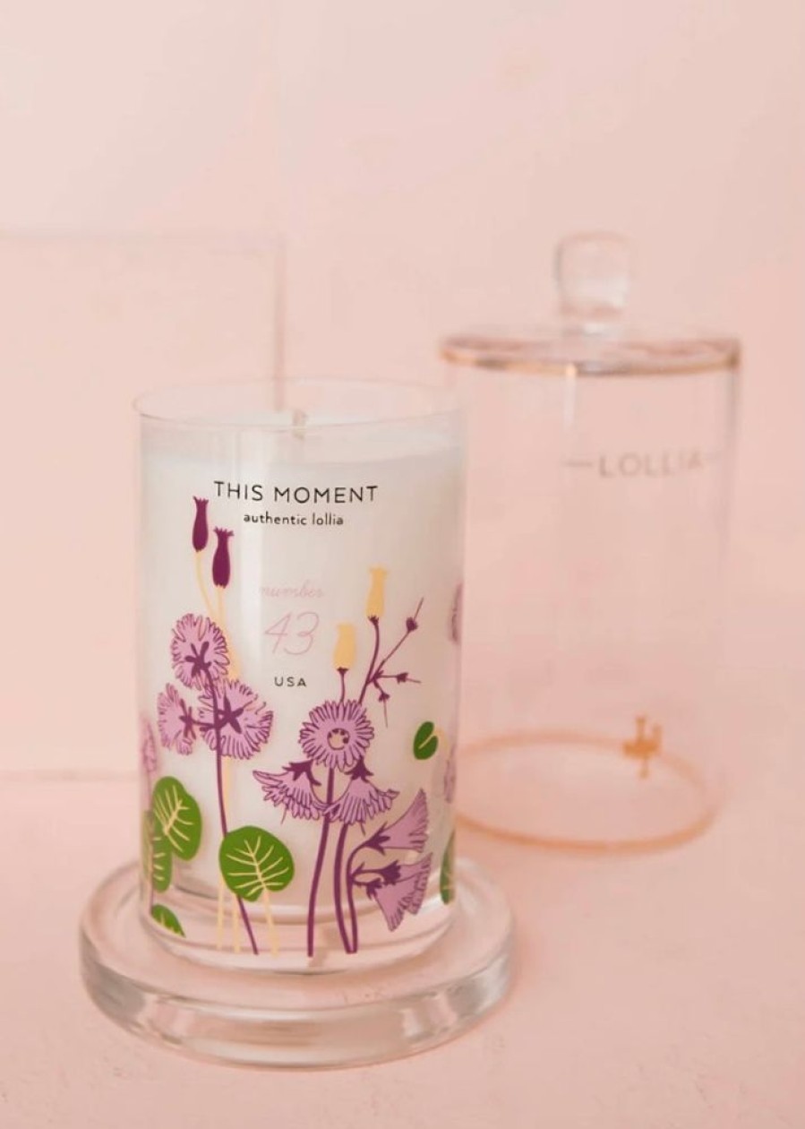 Bath & Body lollia Luxury Bath & Body | This Moment Glass Candle With Cloche