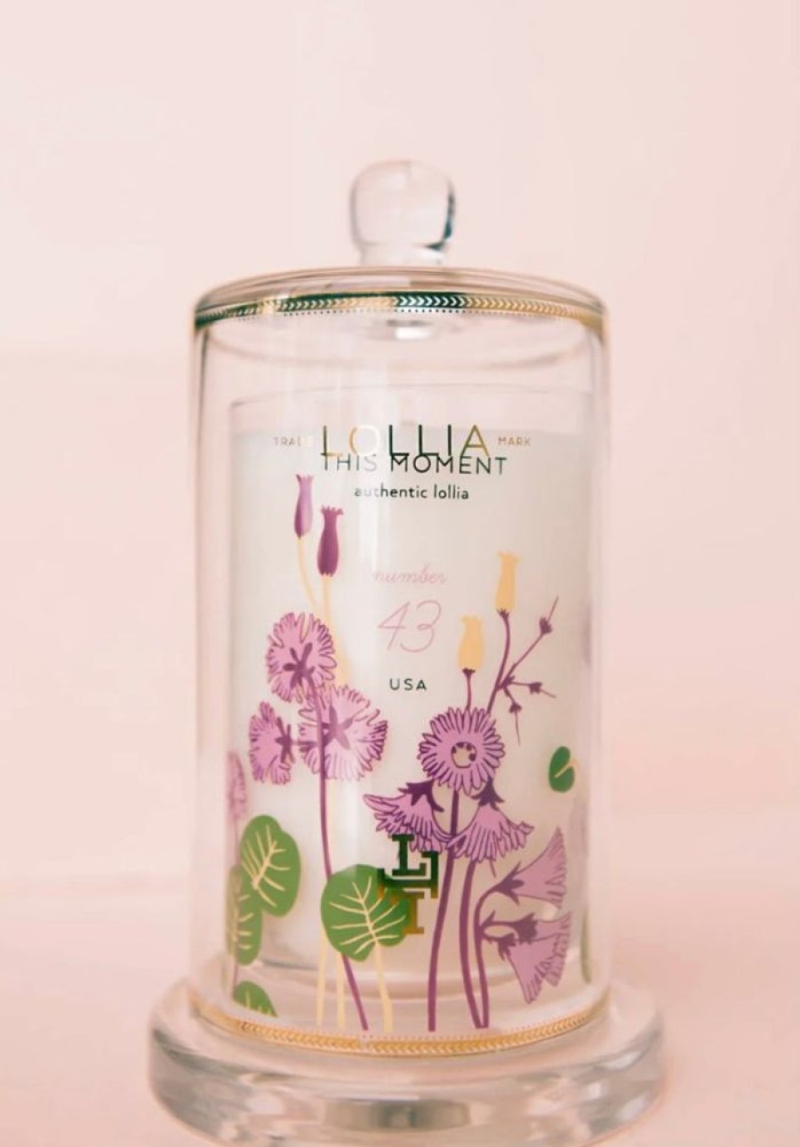 Bath & Body lollia Luxury Bath & Body | This Moment Glass Candle With Cloche