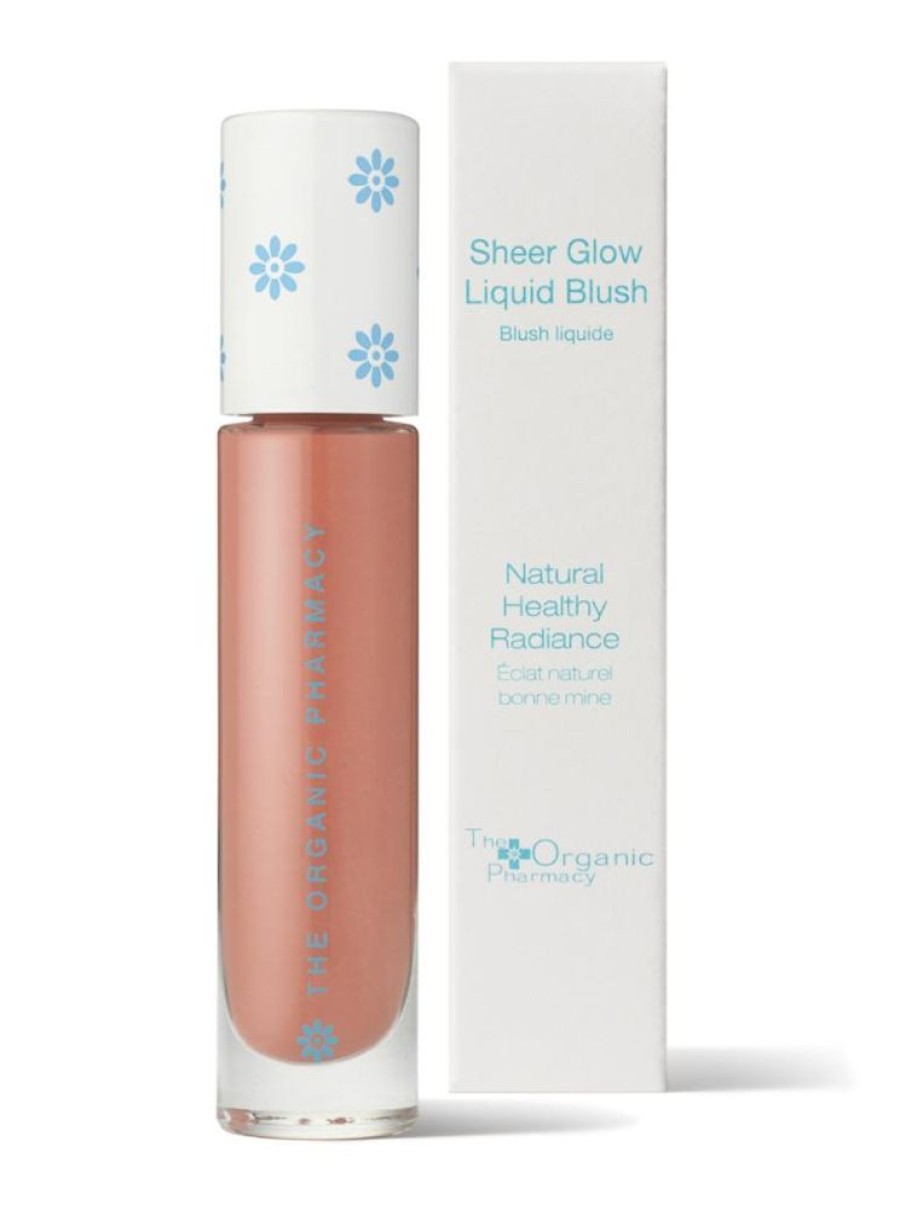 Makeup Organic Pharmacy Blush | Sheer Glow Liquid Blush Apricot