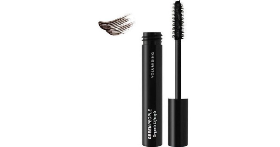 Makeup Green People Mascara | Volumising Mascara-Brown/Black