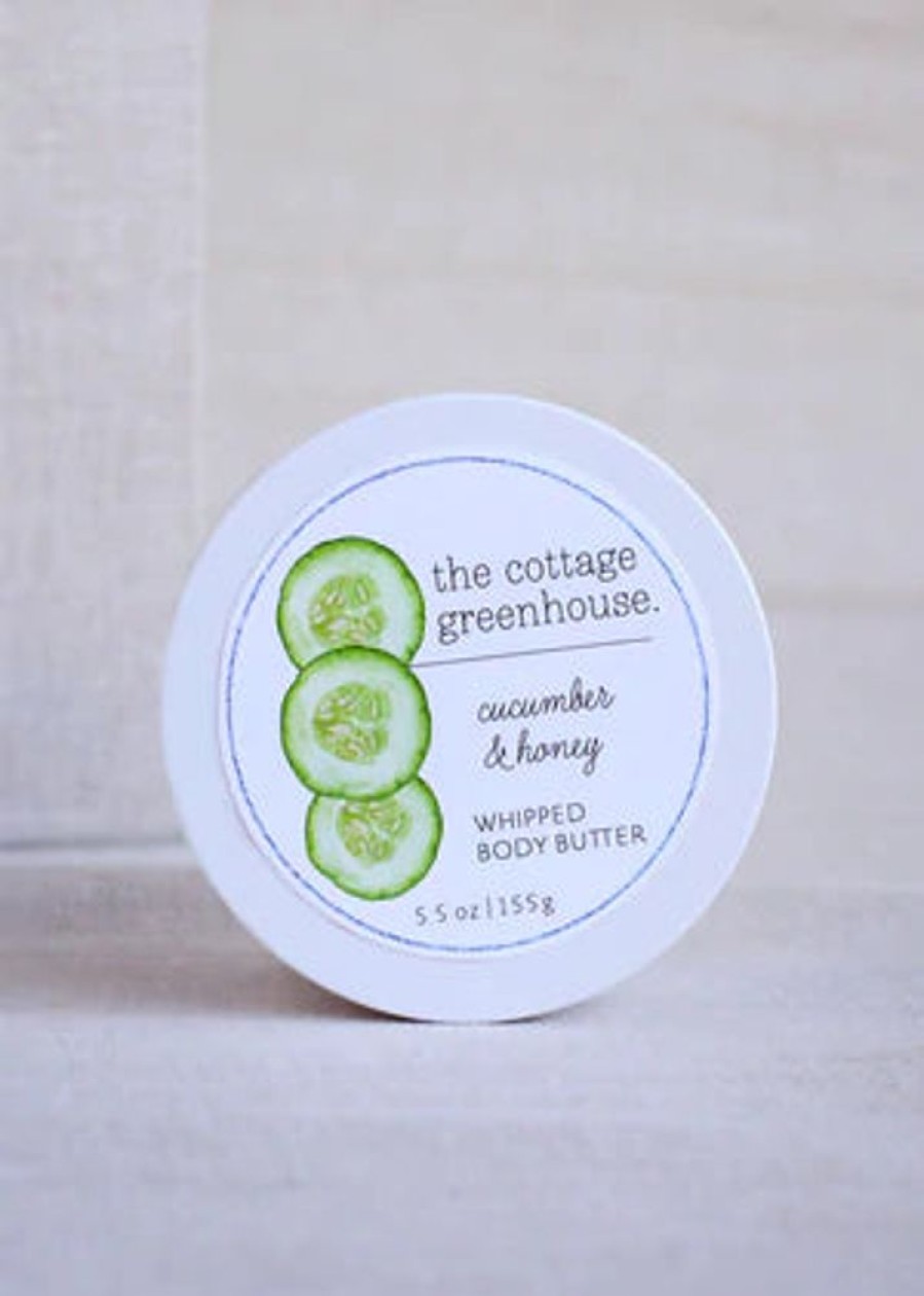 Bath & Body the cottage greenhouse Body Oils & Serums | Cucumber & Honey Body Butter