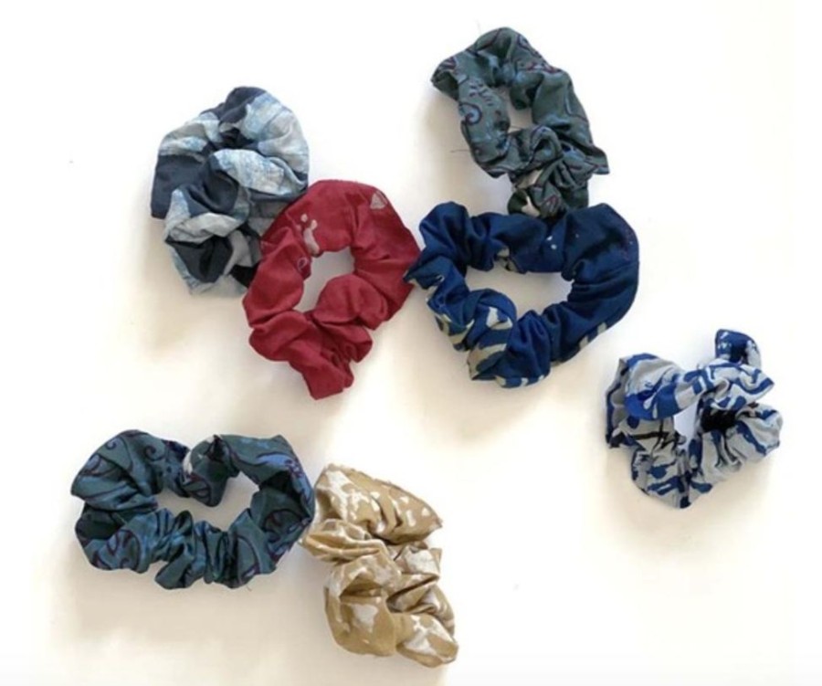 Bags & Accessories ichcha | Cotton Scrunchie Set Of Two