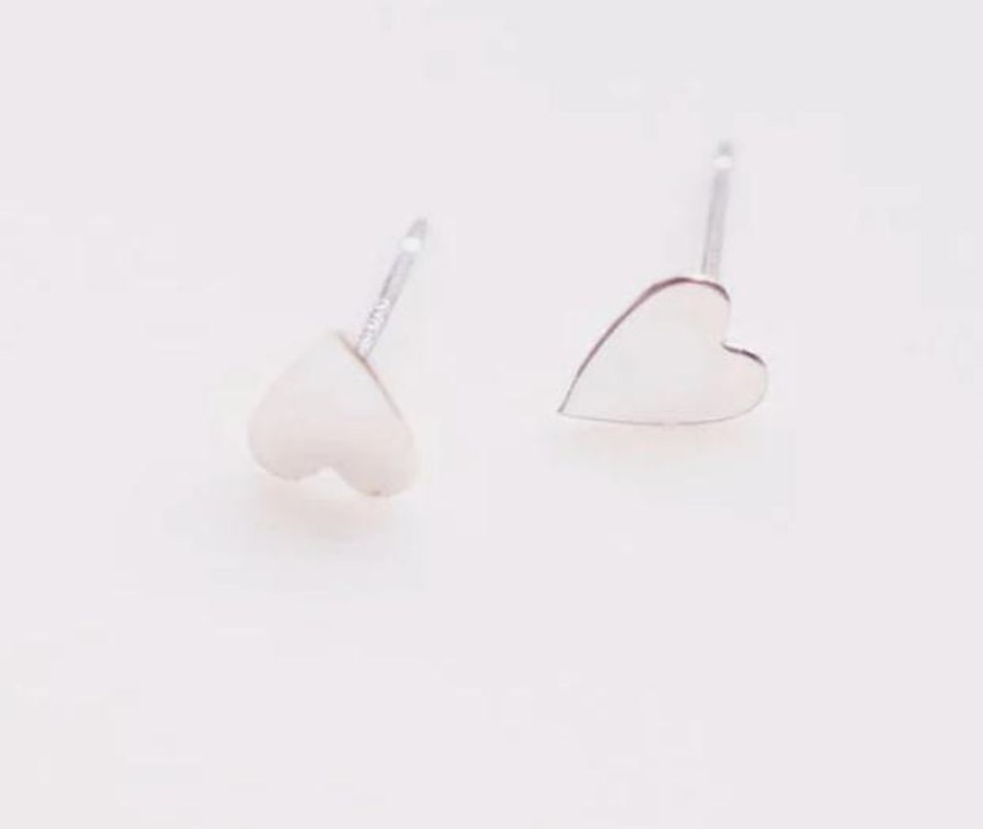 Jewelry devi arts | Silver Heart Studs