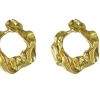 Jewelry Dinari | Salome Gold Stud Earrings