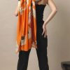 Clothing one hundred stars | Heron Orange Scarf