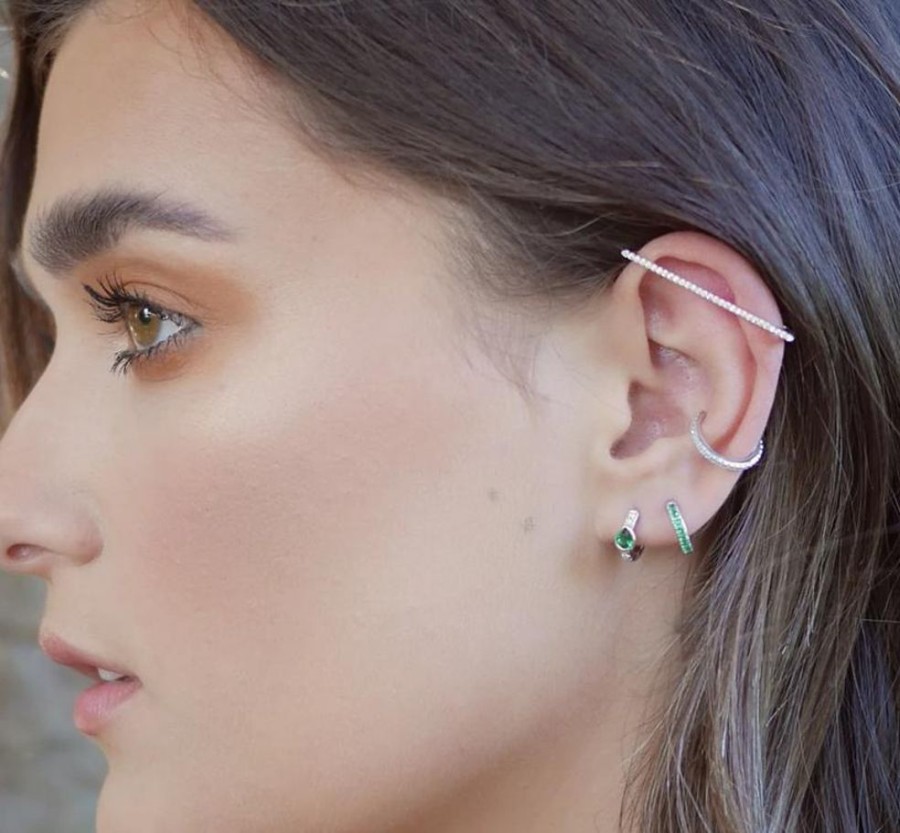 Jewelry Scream Pretty | Sparkling Cartilage Bar Ear Cuff