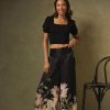 Clothing one hundred stars | Daisy Black Palazzo Pant