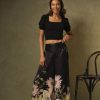 Clothing one hundred stars | Daisy Black Palazzo Pant