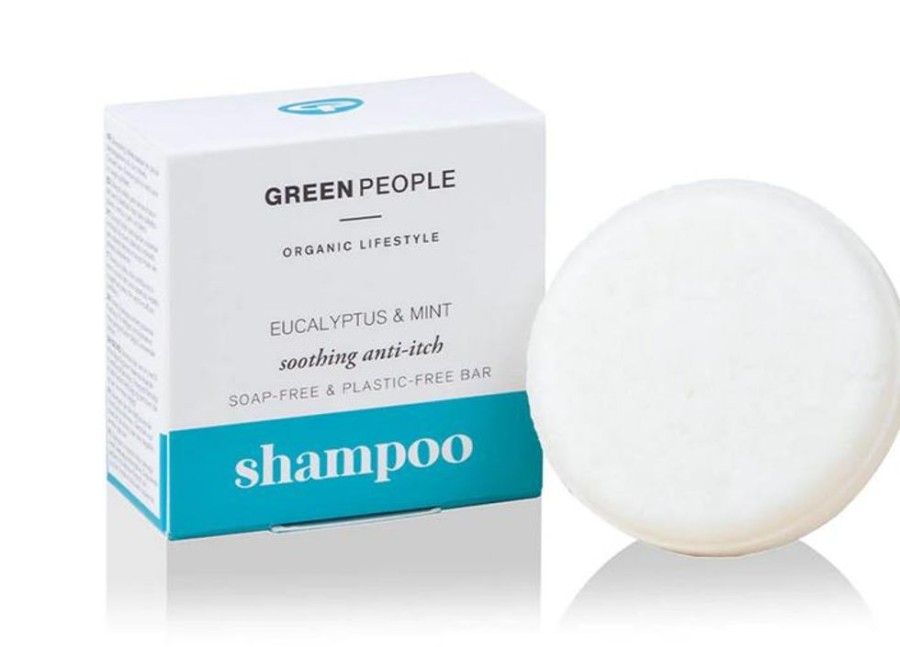 Bath & Body Green People Shampoos & Conditioners | Eucalyptus & Mint Shampoo Bar