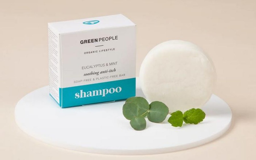 Bath & Body Green People Shampoos & Conditioners | Eucalyptus & Mint Shampoo Bar