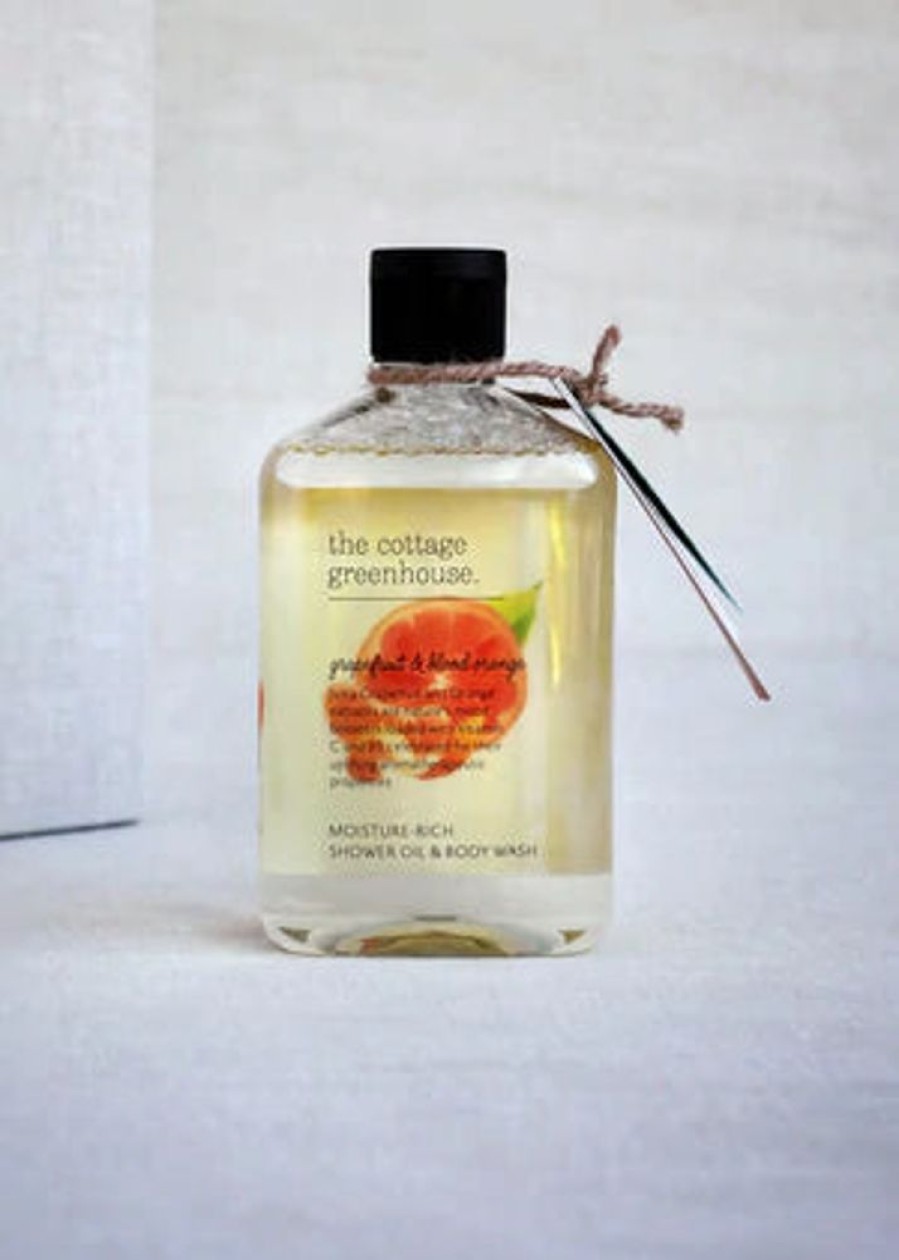 Bath & Body the cottage greenhouse Body Cleansers | Grapefruit & Blood Orange Body Wash