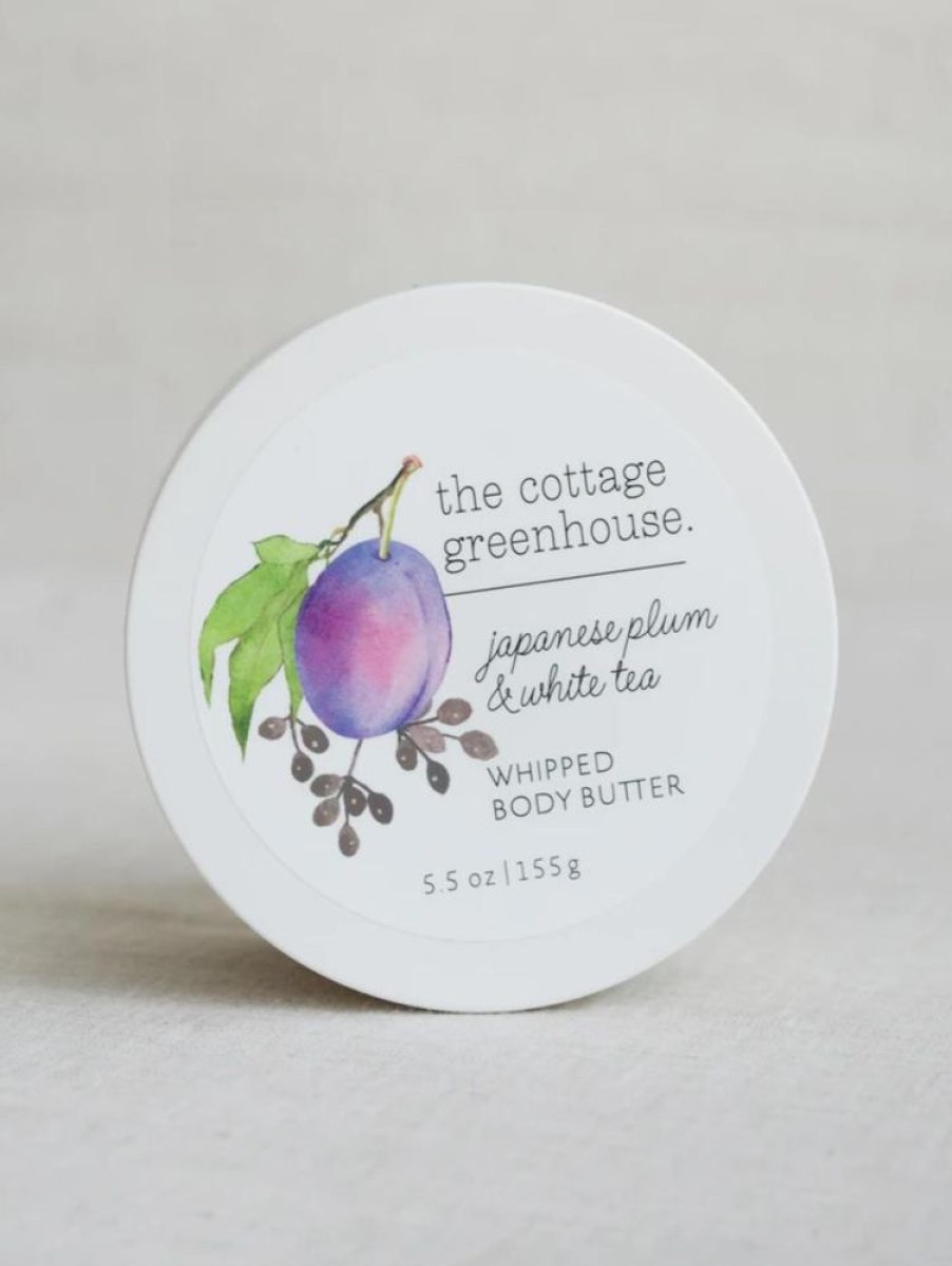 Bath & Body the cottage greenhouse Body Oils & Serums | Japanese Plum & White Tea Body Butter