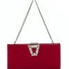 Bags & Accessories Alex Max | Red Sparkle Buckle Handbag