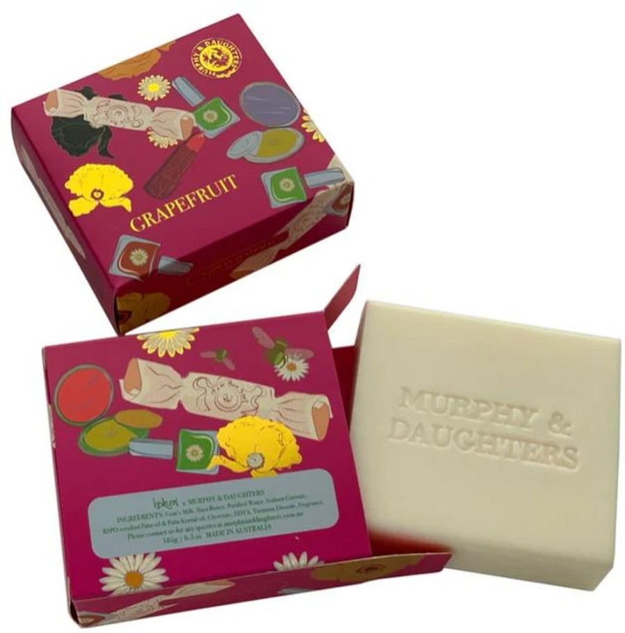 Bath & Body Murphy & Daughters Luxury Bath & Body | Grapefruit Shea Butter Soap