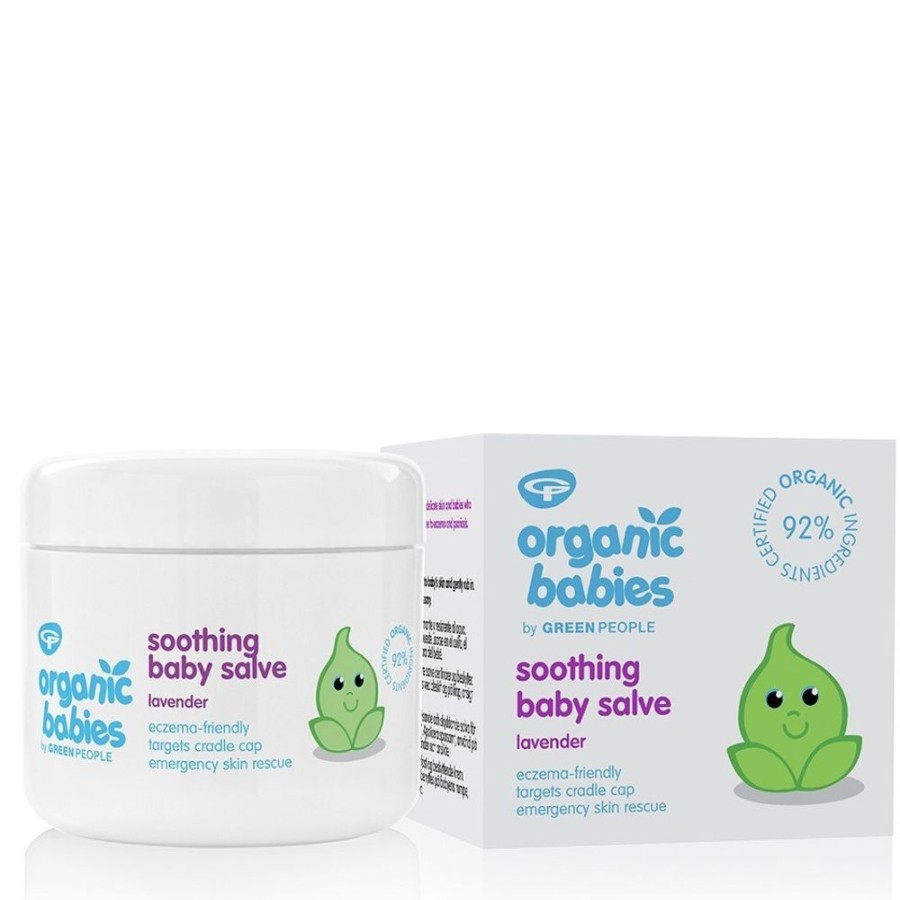 Skincare Green People Moisturisers | Soothing Baby Salve Lavender