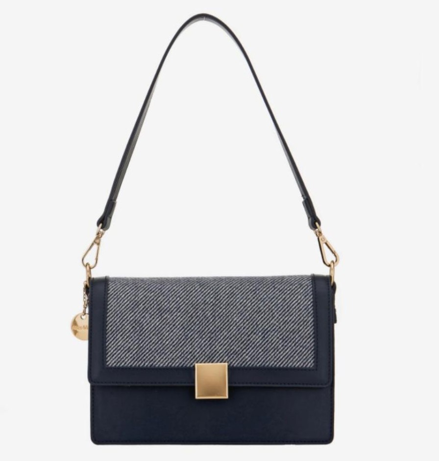 Bags & Accessories Alex Max | Faux Leather Felt Textured Bag