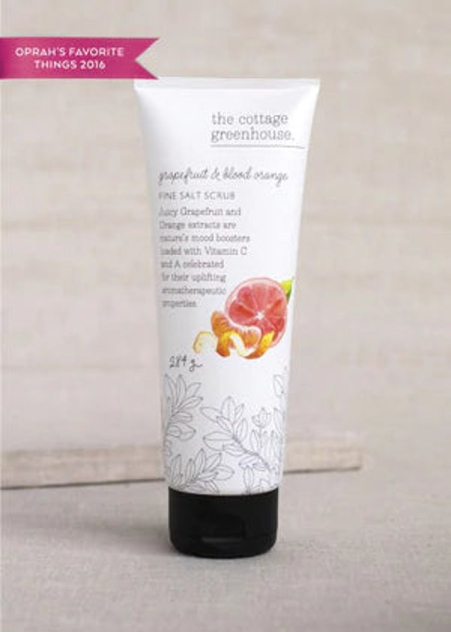 Skincare the cottage greenhouse Exfoliants | Grapefruit & Blood Orange Salt Scrub