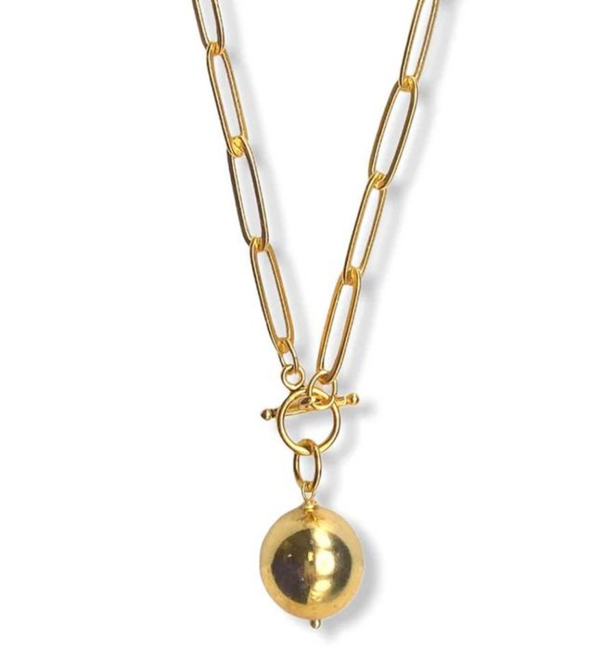 Jewelry dina mackney | Ball & Chain Necklace