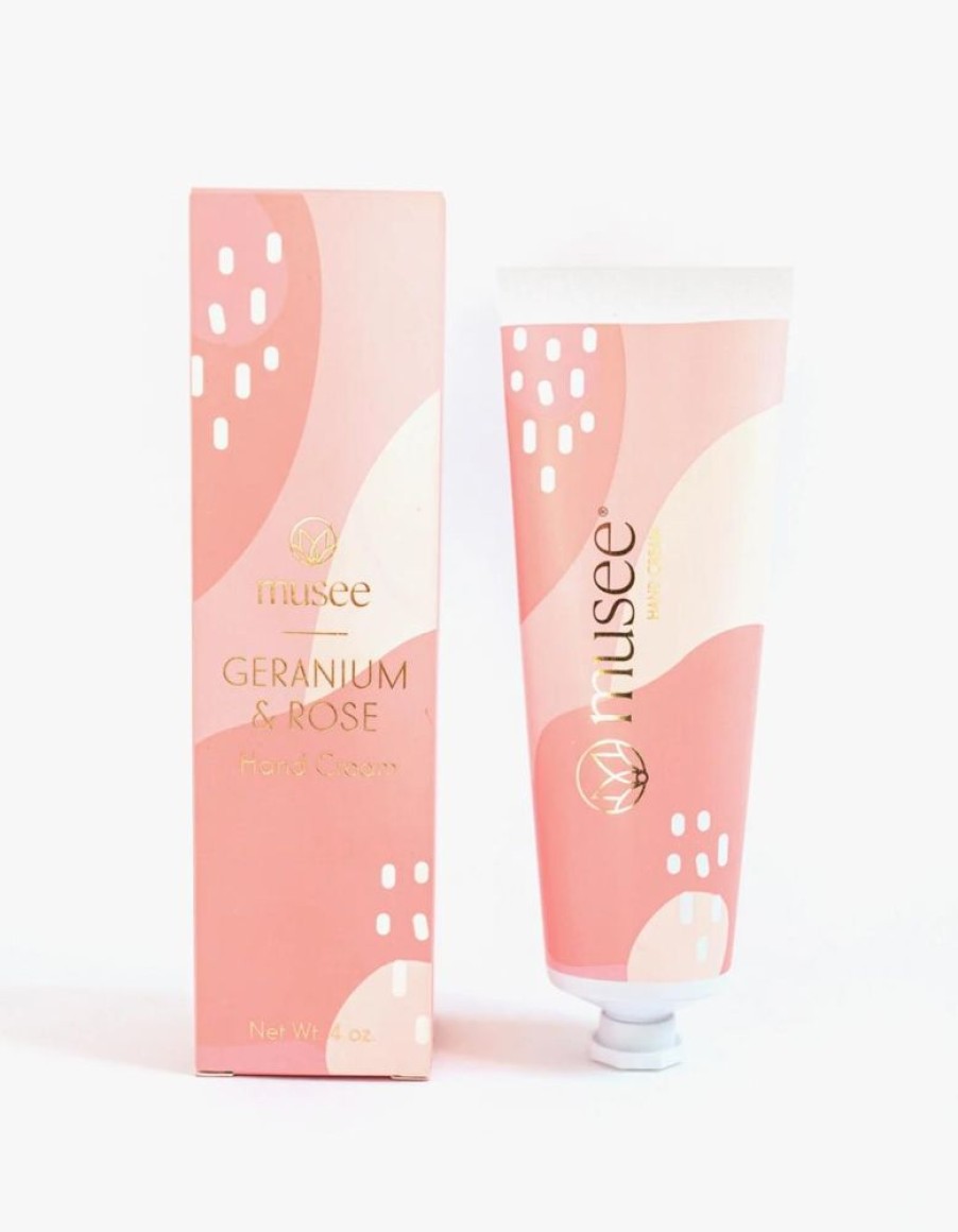 Bath & Body musee Hand Creams | Geranium & Rose Hand Cream