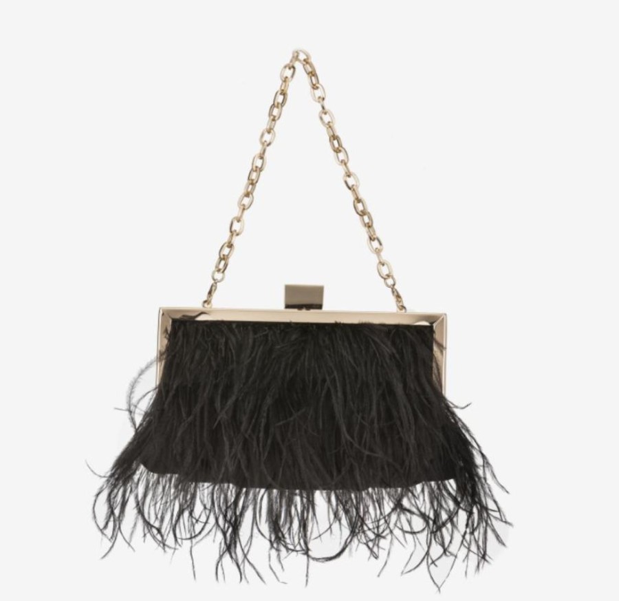 Bags & Accessories Alex Max | Beautiful Feather Handbag