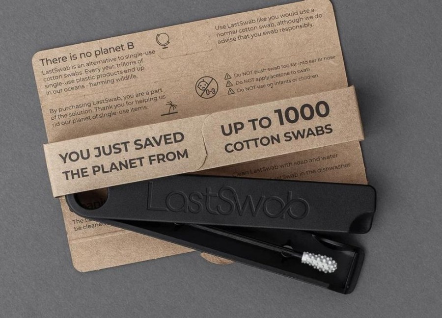 Bath & Body Last Object Brushes & Accessories | Last Swab Basic 'Cotton' Swab-Black