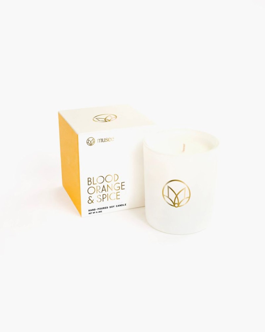 Fragrance musee | Blood Orange & Spice Soy Candle