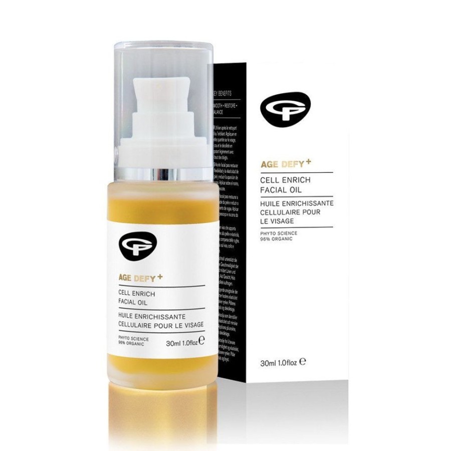 Skincare Green People Oils | Age Defy + Cell Enrich Facial Oil