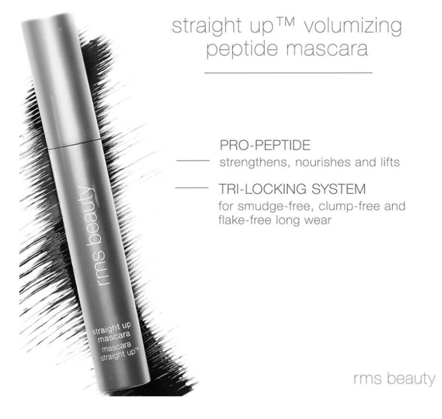 Makeup RMS Beauty Mascara | Straight Up Volumizing Peptide Mascara