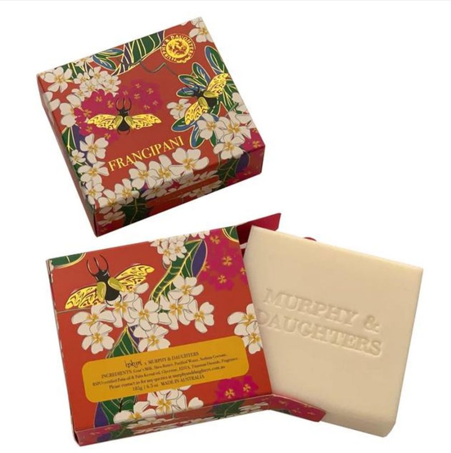 Bath & Body Murphy & Daughters Luxury Bath & Body | Frangipani Shea Butter Soap