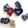 Bags & Accessories ichcha | Cotton Scrunchie Set Of Two