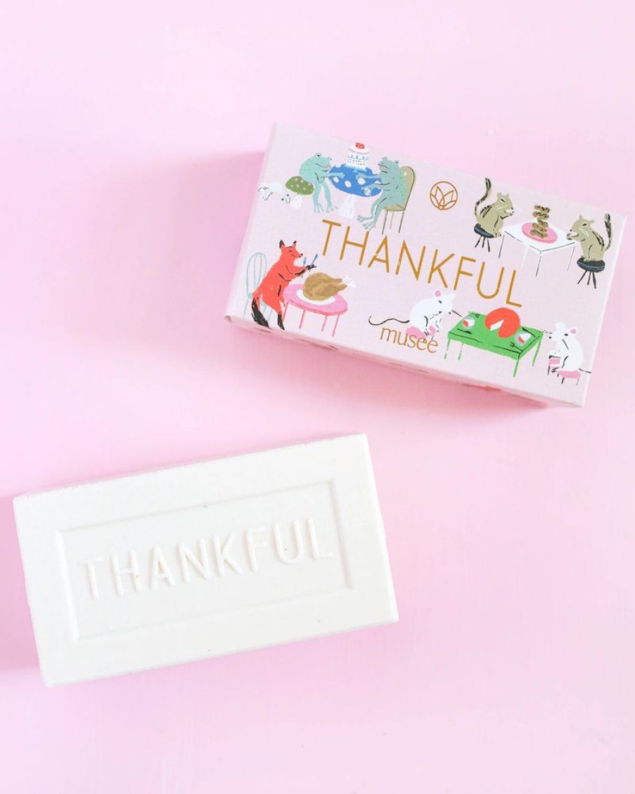 Bath & Body Musee Luxury Bath & Body | Thankful Bar Soap