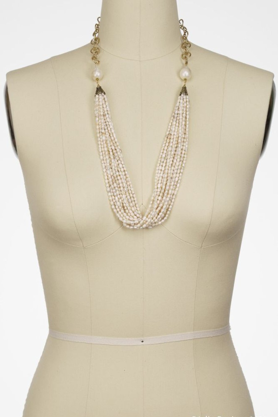 Jewelry Julio Designs | The Grappo Pearl Necklace